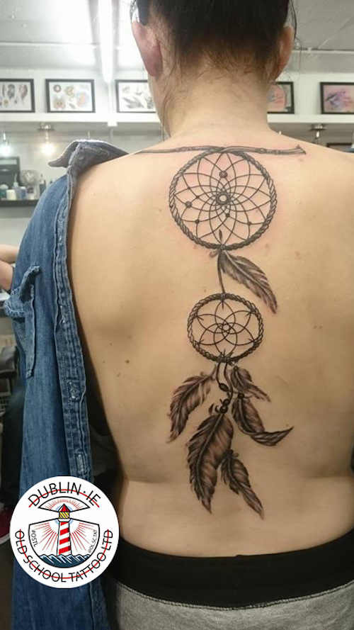dream catcher tattoo